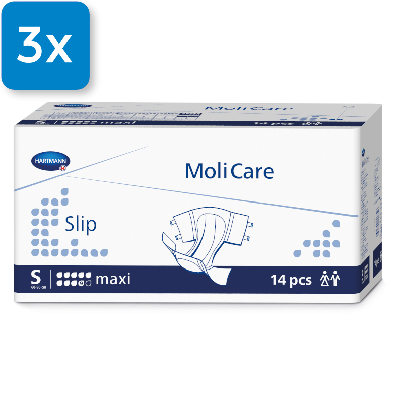 Molicare Slip 9 Tropfen S - (3 x 14 Stück)